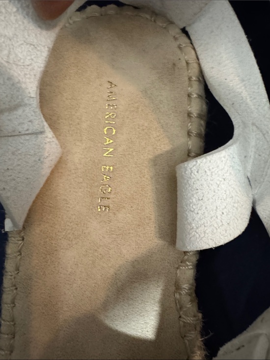 American Eagle Outfitters Shoes - American Eagle Outfitters White Suede Jacket-Style Coat